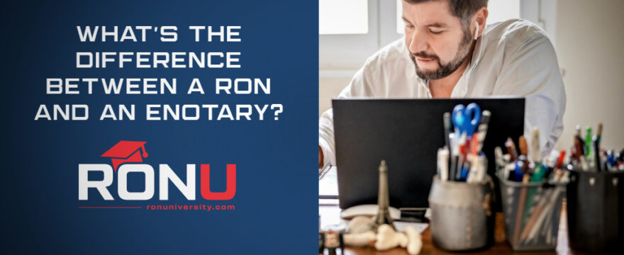 What’s the Difference Between a Remote Online Notary and an Electronic Notary?